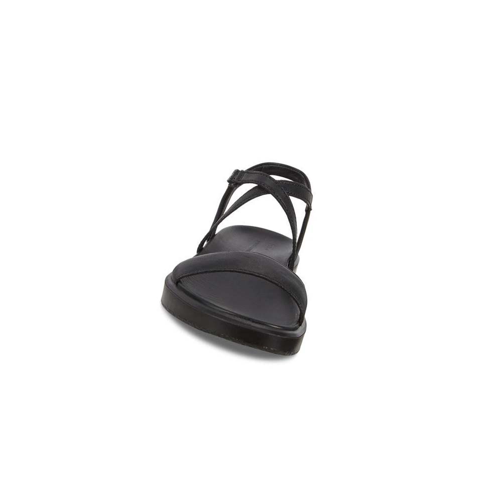 Women's Ecco Flowt Lx Sandals Black | USA 182DFM